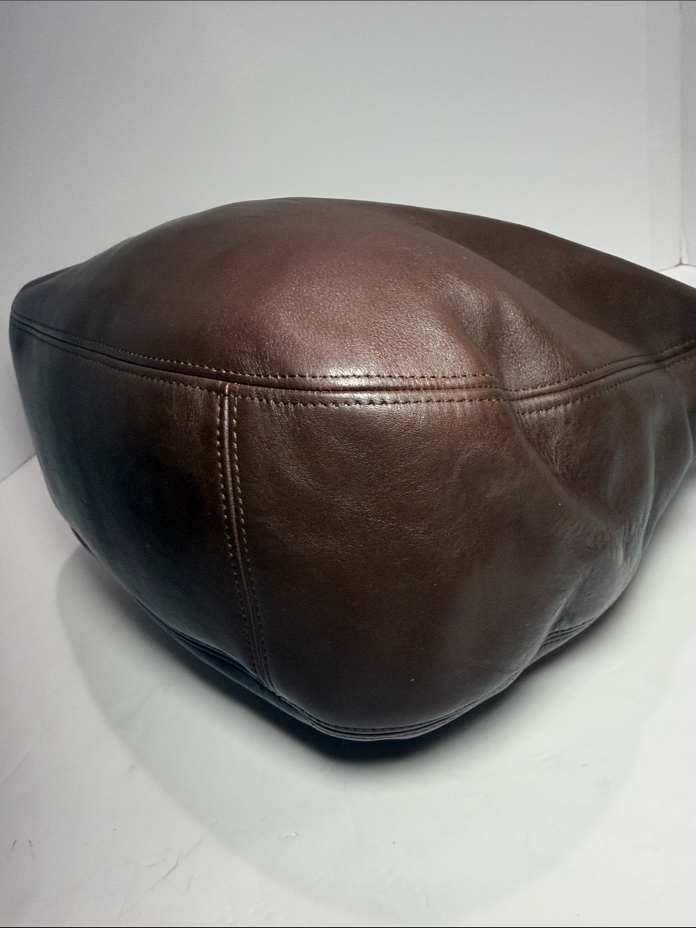 Coach Vintage Soho Zip Hobo 4161 | 1997 USA Made | Brown Leather - Picture 8 of 11